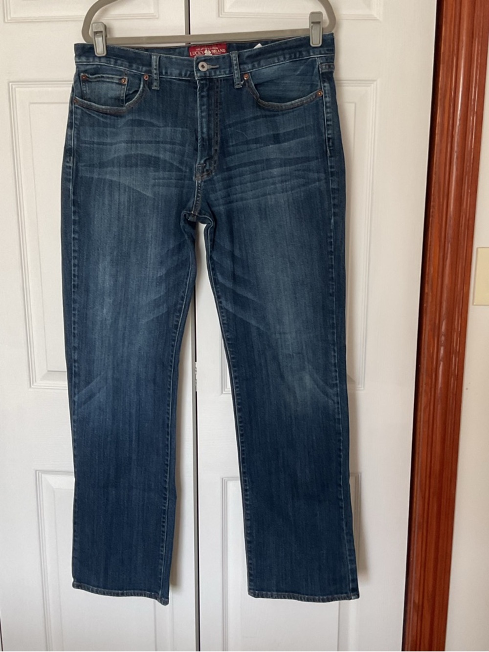 Lucky Brand Men's Blue Straight Jeans